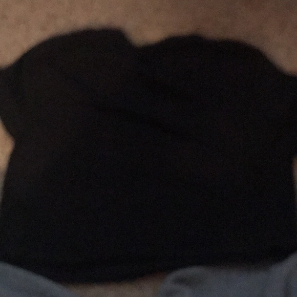 cropped black moon shirt - Picture 4 of 4